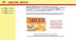 Desktop Screenshot of labcatal-iberica.es