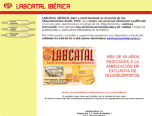 Tablet Screenshot of labcatal-iberica.es